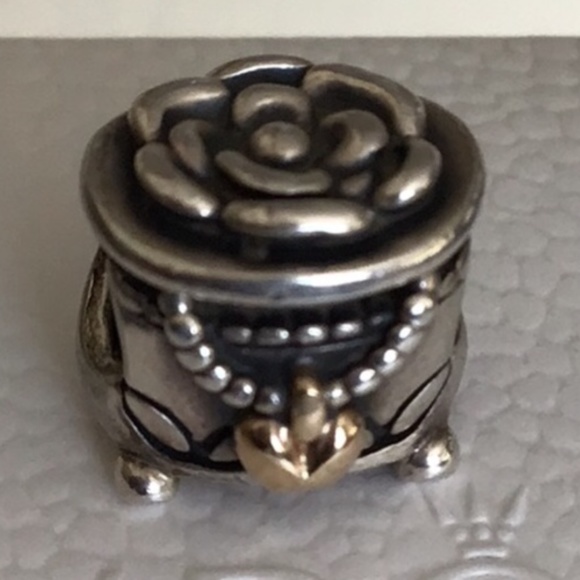 Pandora two tone My Unforgettable Moment charm - Picture 2 of 3